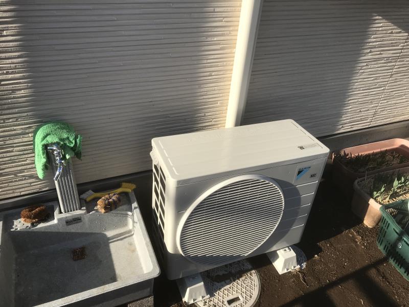 エアコン新規取付工事
